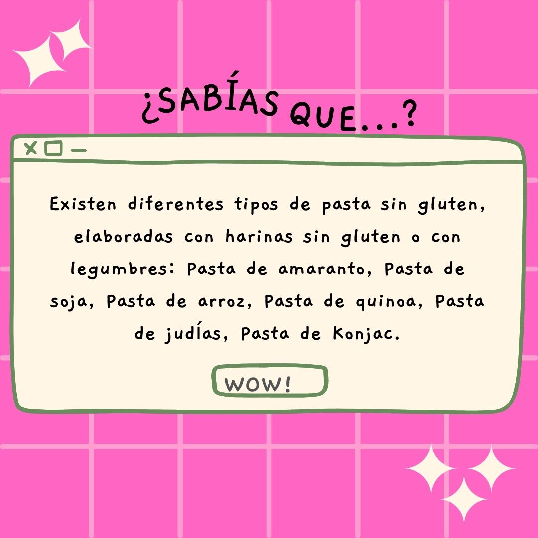 Pastas Sin Gluten