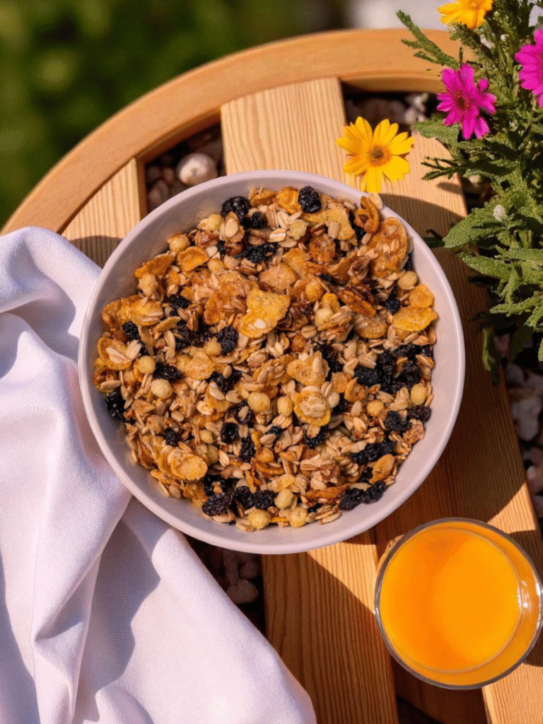 Granola casera sin gluten
