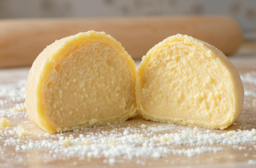 Masa quebrada dulce sin gluten