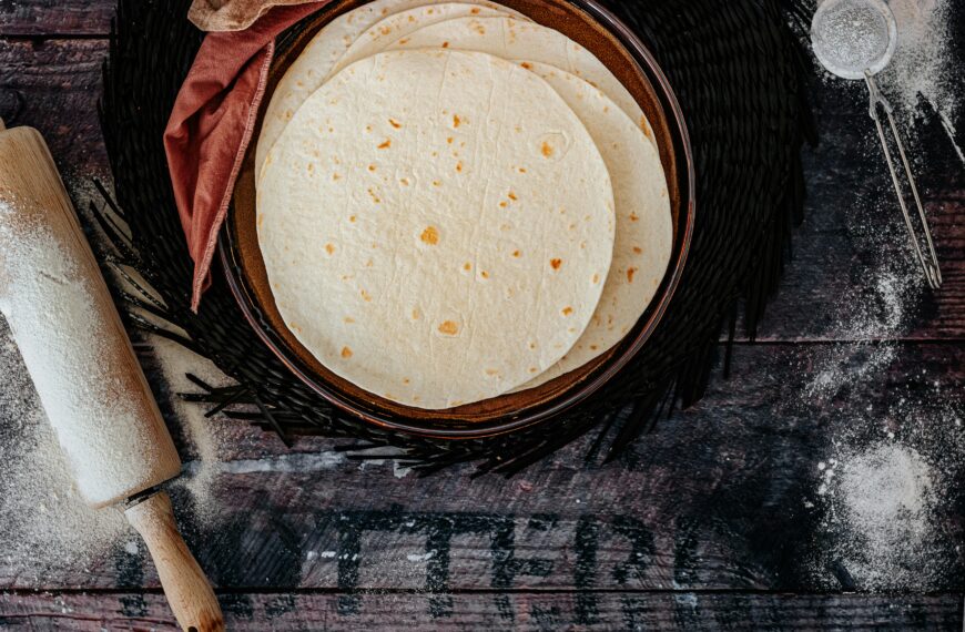 Piadina romagnola sin gluten